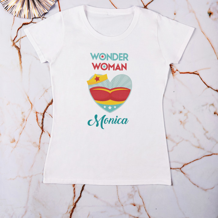 Wonder Woman - T-Shirt mit Aufdruck für Damen